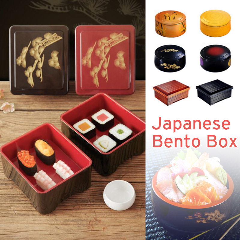 Meal Prep Healthy Lunch - Japanese Style Bento Boxes Resin Japanese