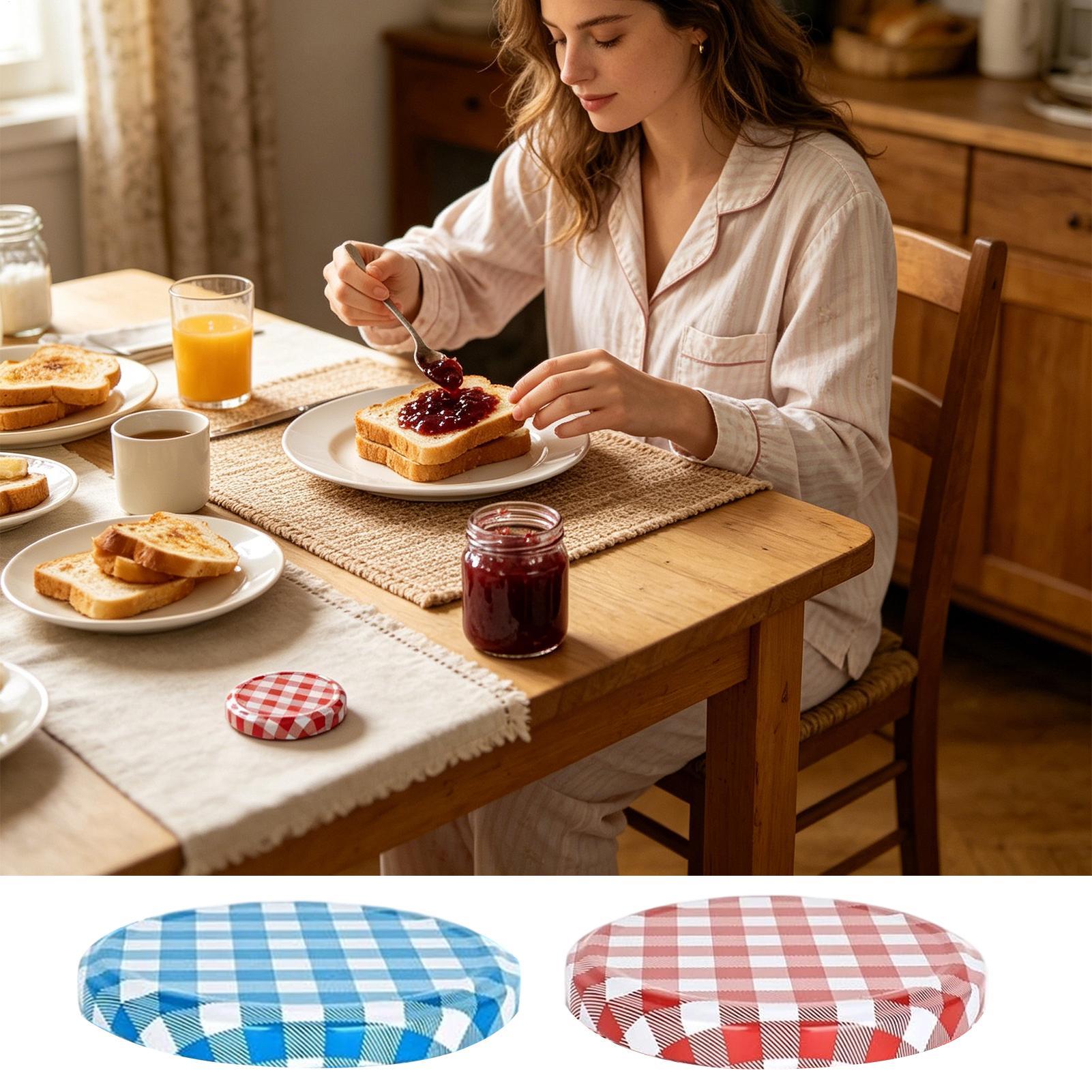 Meal Prep Yogurt - Jar Lid 50 Piece Leak Proof