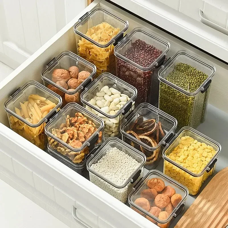 Meal Prep Jar - 1PC Grain Sealed Jar Coarse Cereals