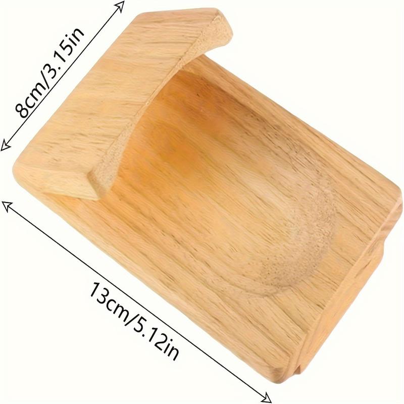 Meal Prep Seafood - 1Pc Premium Wooden Oyster Shucking Clamp