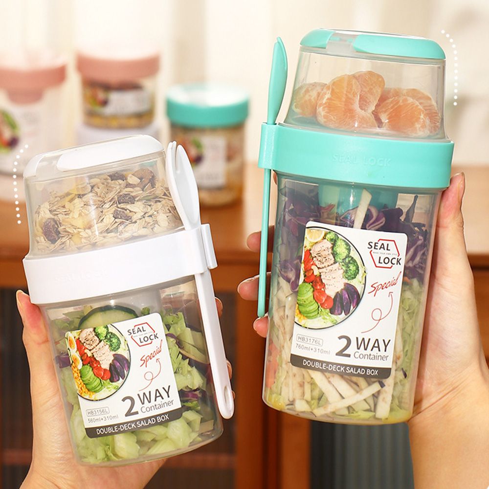 Meal Prep Yogurt - Double-layer Fresh-keeping Box Yogurt Nut Fresh-keeping