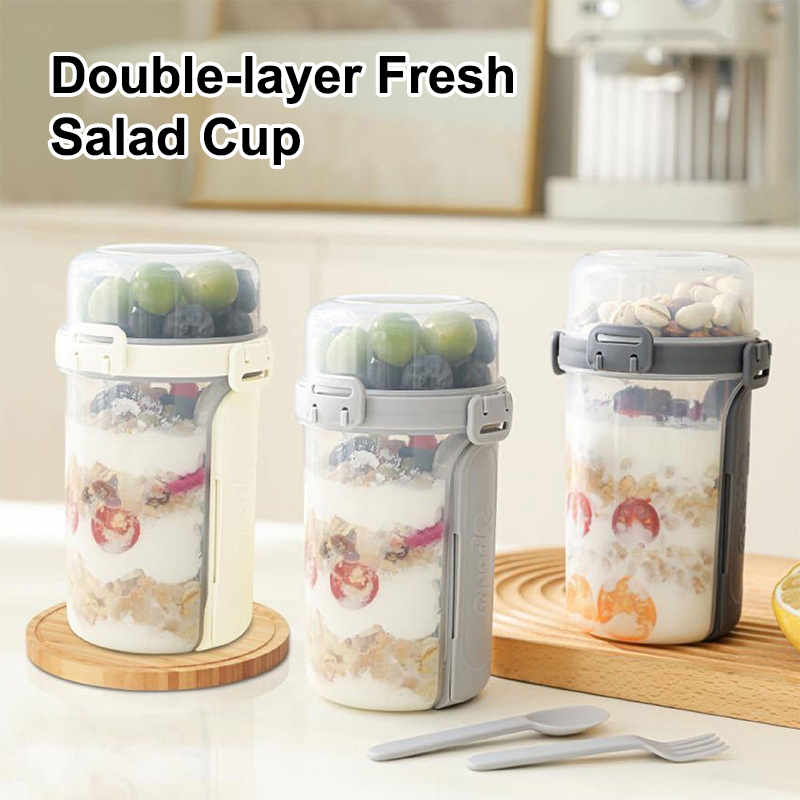 600ML Salad Oatmeal Cup Breakf - Meal Prep Yogurt Cups review and price