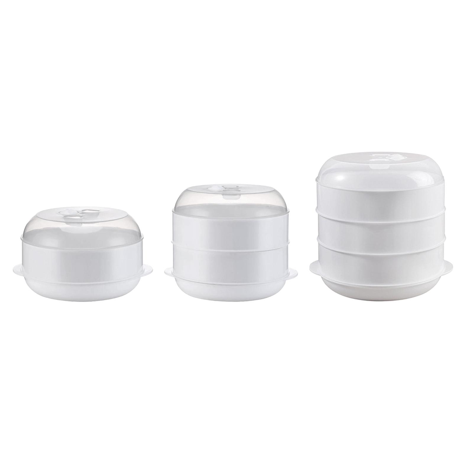 Stackable Microwave Food Steam - Meal Prep Healthy review and price