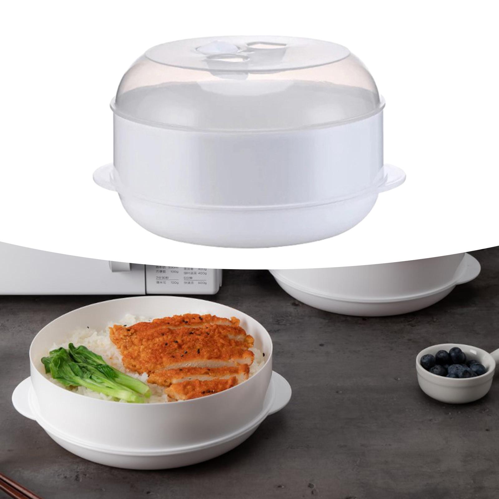 Stackable Microwave Food Steam - Meal Prep Healthy review and price