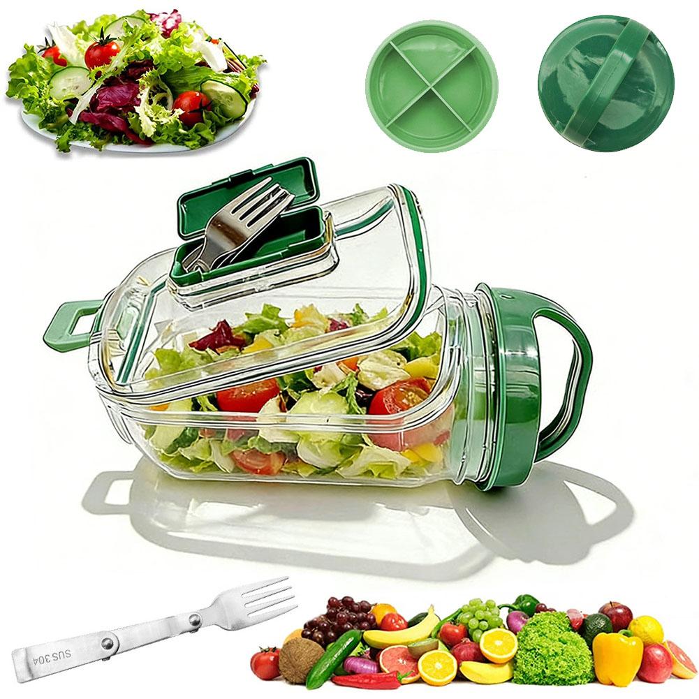 Portable Salad Container Jar w - Meal Prep Jar review and price