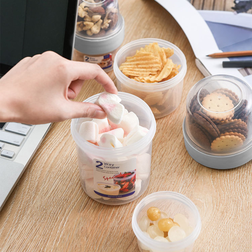 Double Layer Airtight Food Box - Meal Prep Yogurt Cups review and price