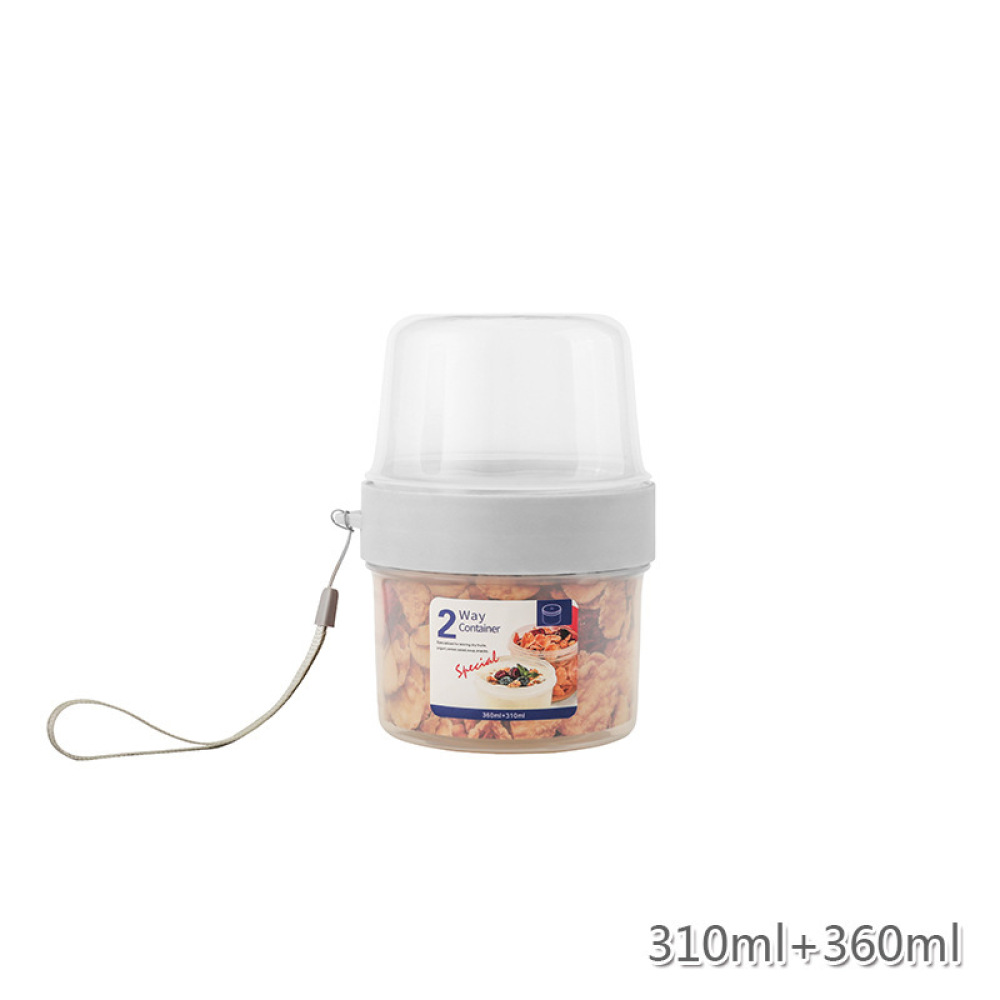 Double Layer Airtight Food Box - Meal Prep Yogurt Cups review and price