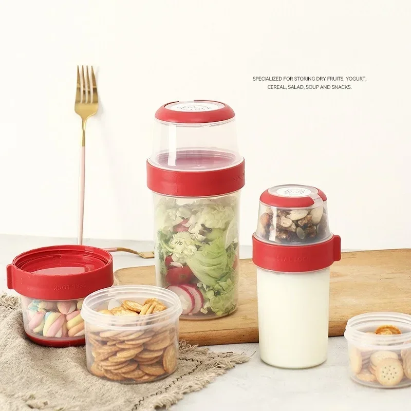 Double-layer Sealed Compartmen - Meal Prep Yogurt review and price