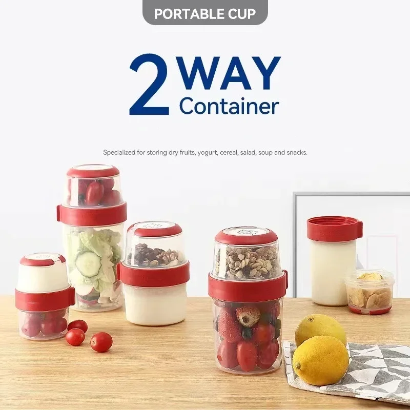 Double-layer Sealed Compartmen - Meal Prep Yogurt review and price