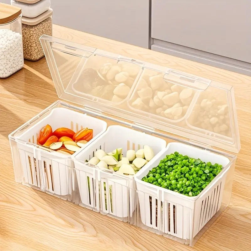Compartment Food Storage Conta - Salad Container Jar review and price