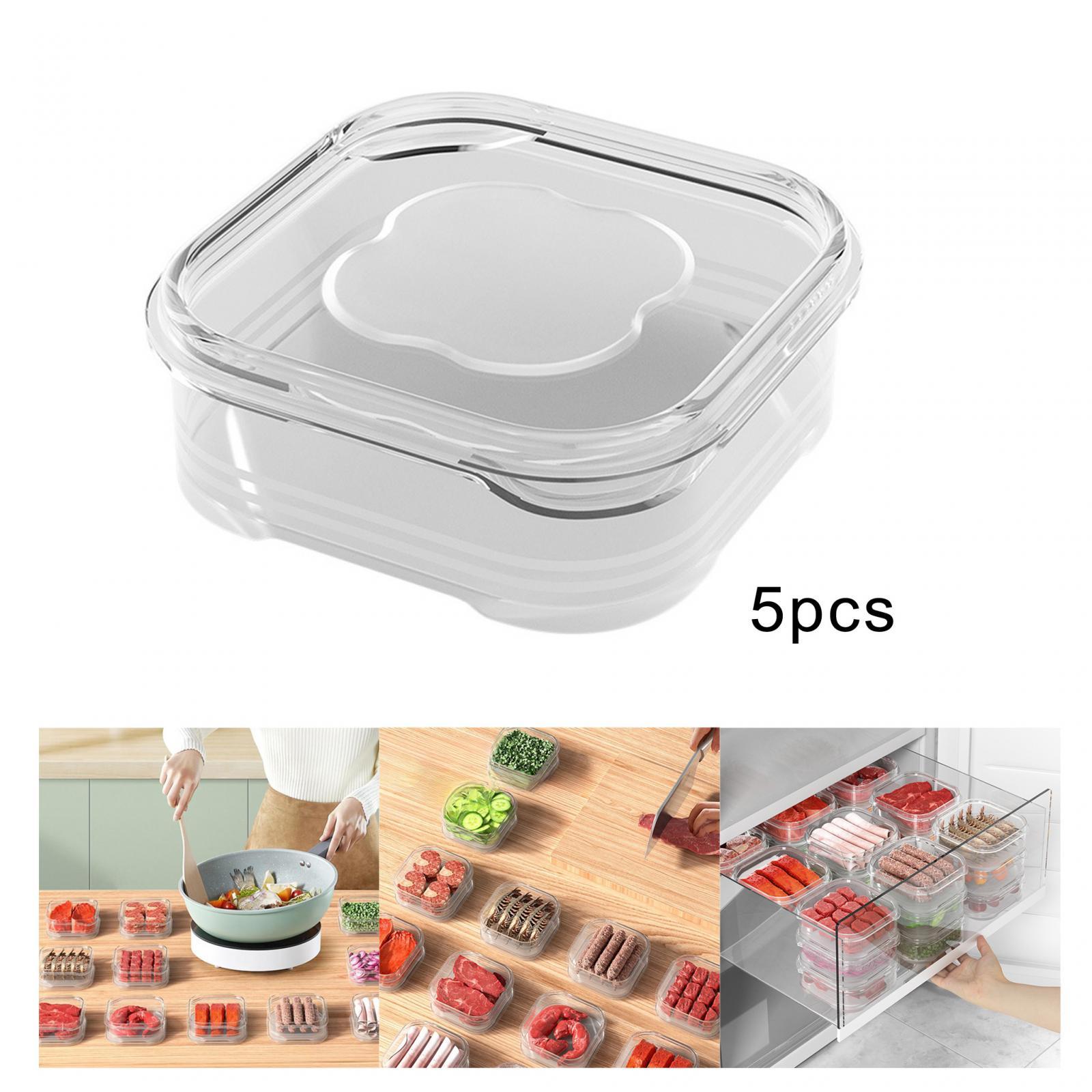 5x Food Containers for Refrige - Meal Prep Seafood review and price
