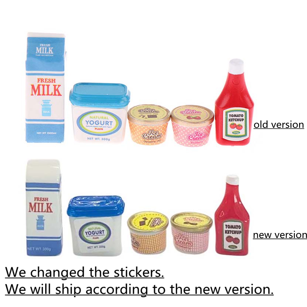 5Pcs/Set 1:12 Dollhouse Access - Meal Prep Yogurt review and price