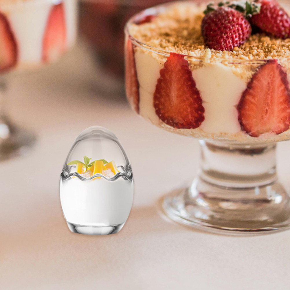 6Pcs Oven Safe Glass Pudding C - Meal Prep Yogurt Cups review and price