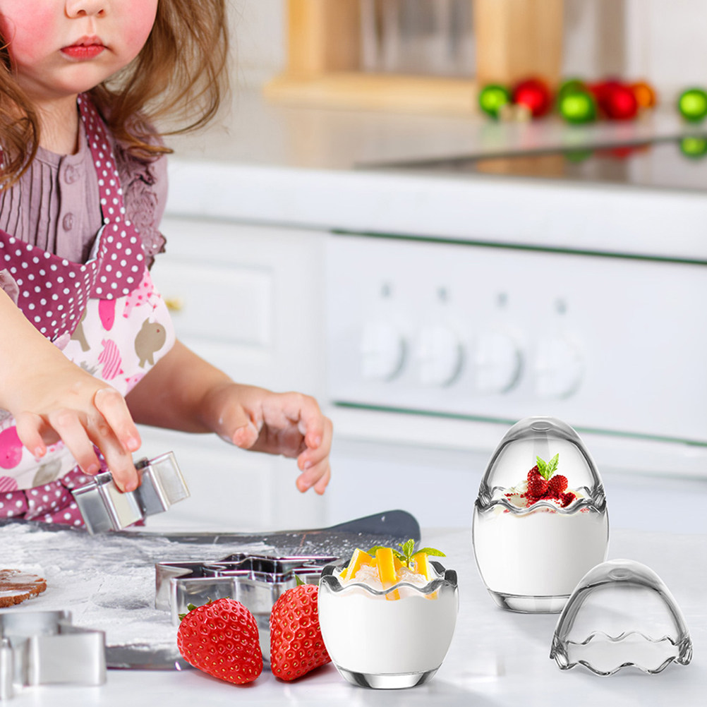 6Pcs Oven Safe Glass Pudding C - Meal Prep Yogurt Cups review and price
