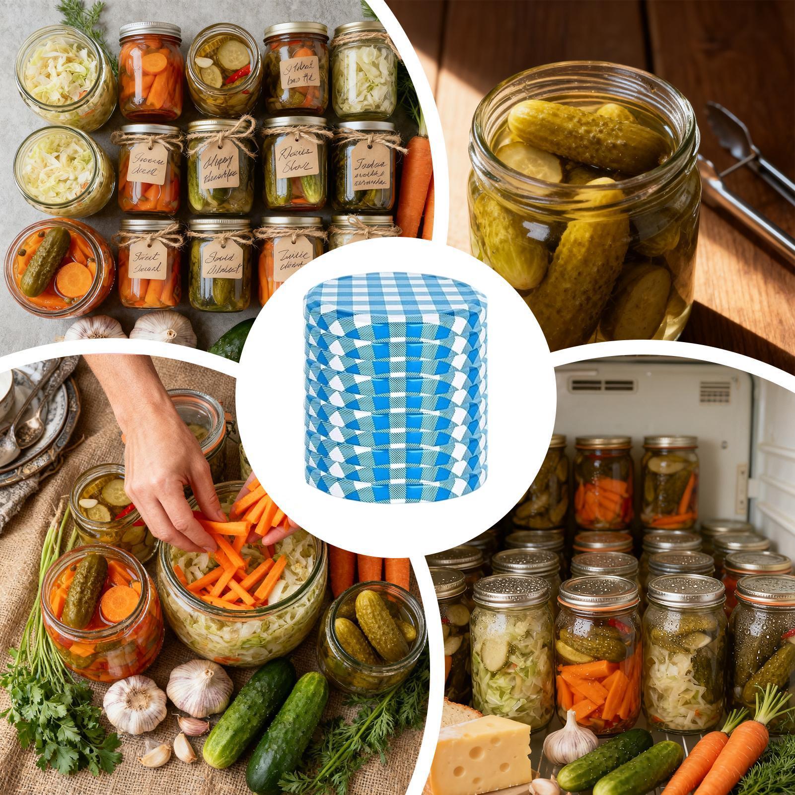 Jar Lid 50 Piece Leak Proof Re - Meal Prep Yogurt review and price