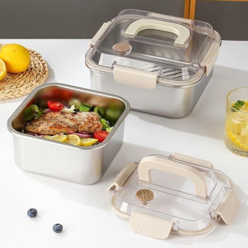 Portable Large Capacity Stainl - Salad Container Jar review and price