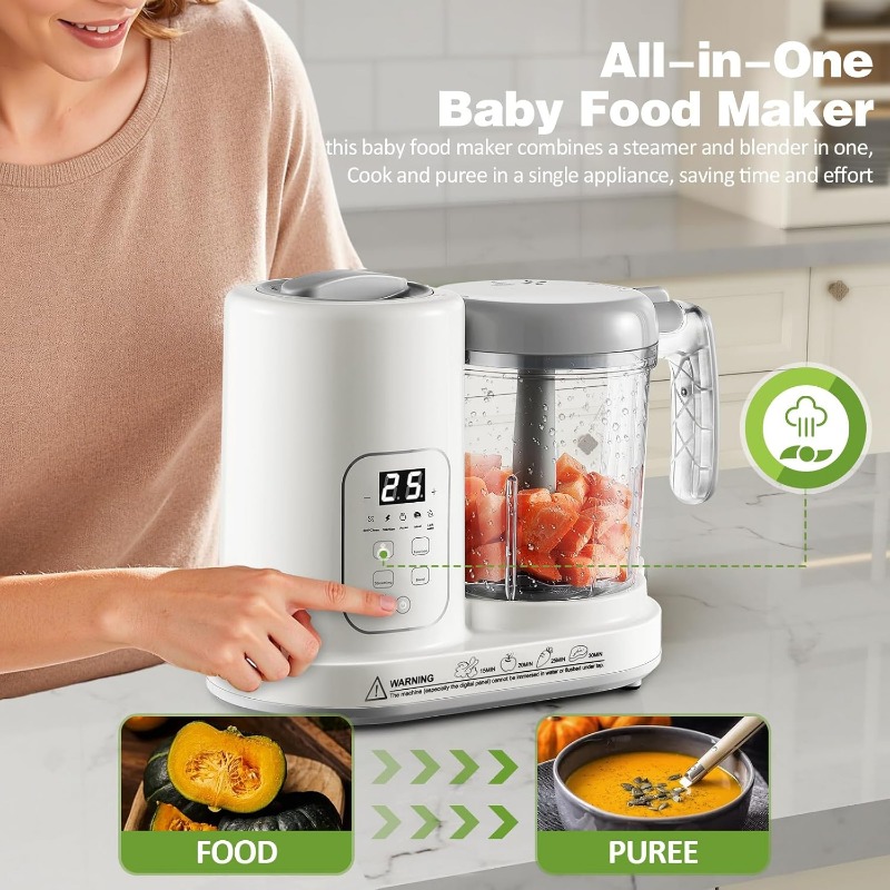 Baby Food Maker Steamer Blende - Meal Prep Healthy review and price