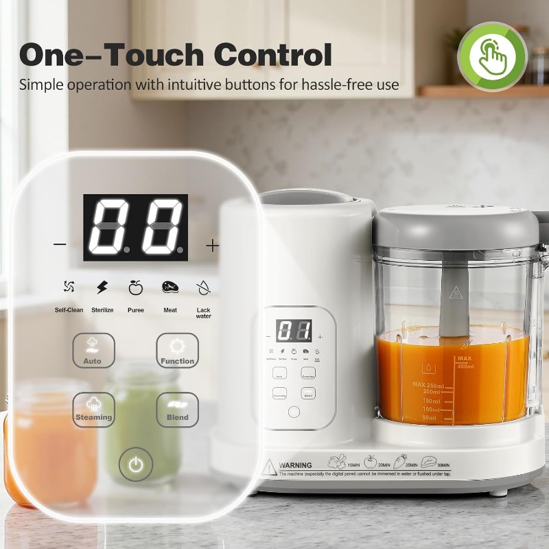 Baby Food Maker Steamer Blende - Meal Prep Healthy review and price