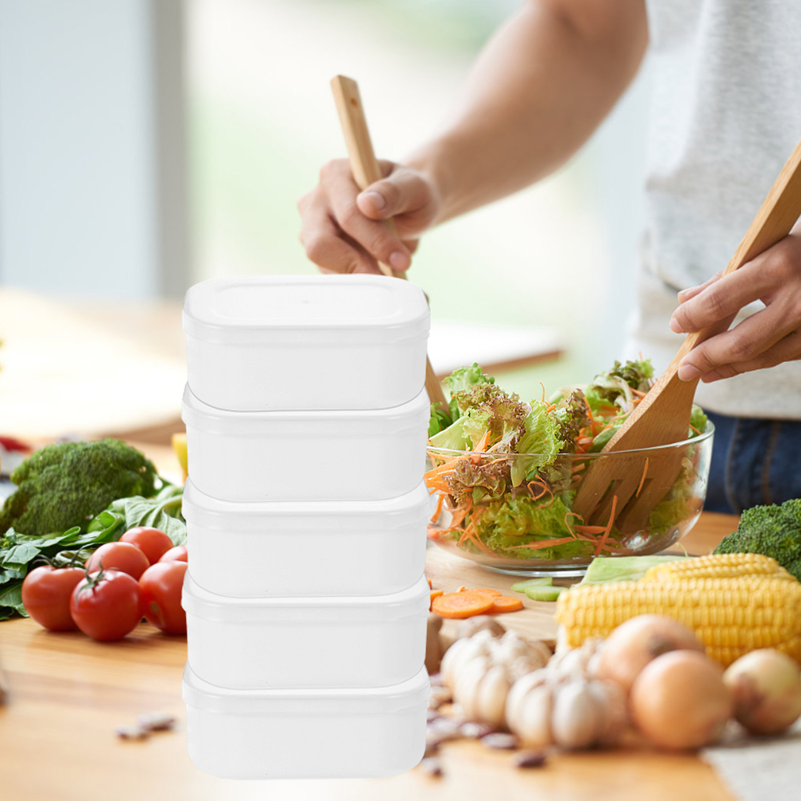 5Pcs Rice Grain Portion Storag - Meal Prep Healthy Lunch review and price