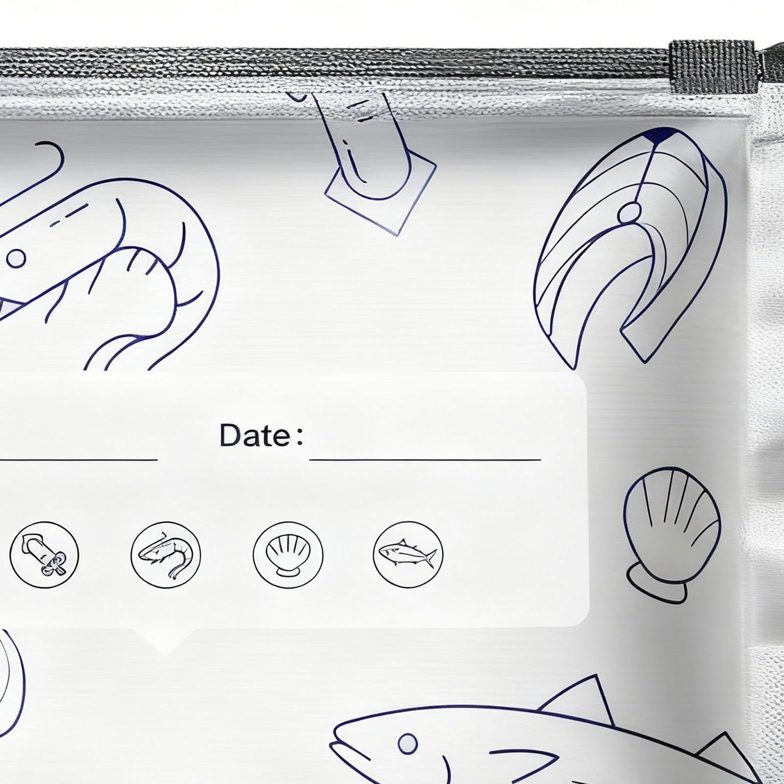 Aluminum Foil Storage Bags Vac - Meal Prep Seafood review and price