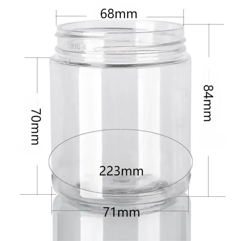 20pcs 250ml Clear Empty Plasti - Meal Prep Jar review and price