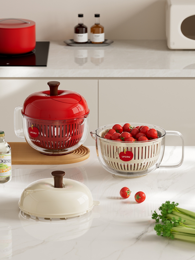 Joined Large Salad Spinner wit - Salad Container Jar review and price