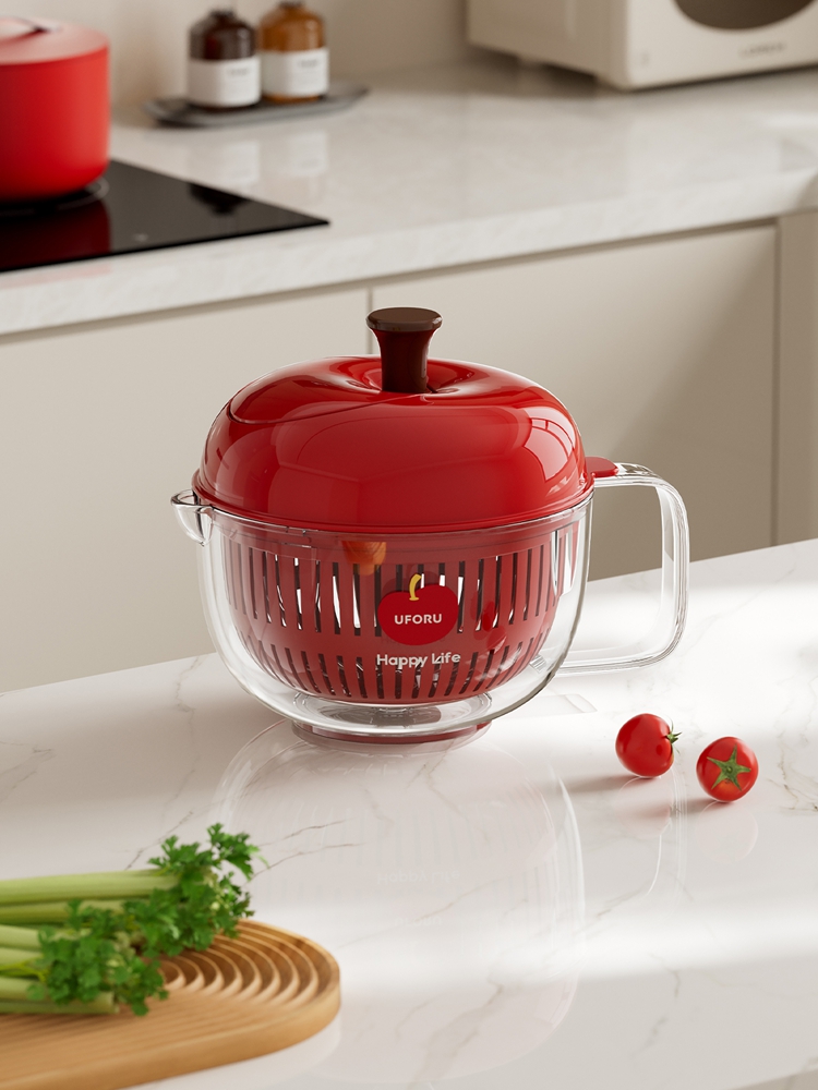 Joined Large Salad Spinner wit - Salad Container Jar review and price