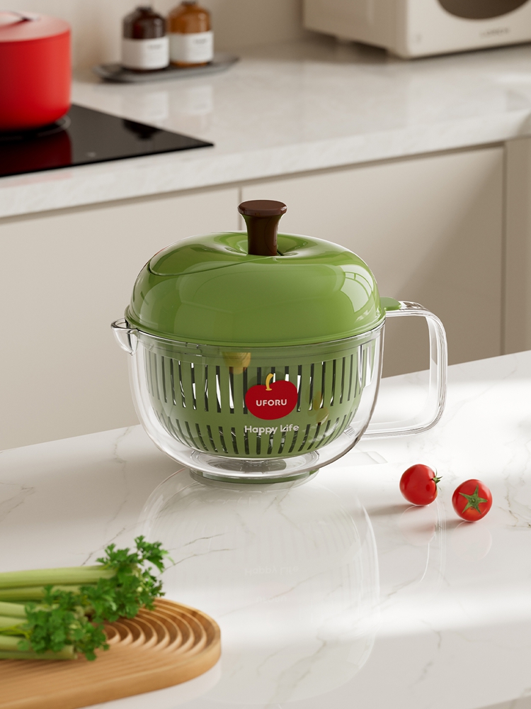 Joined Large Salad Spinner wit - Salad Container Jar review and price