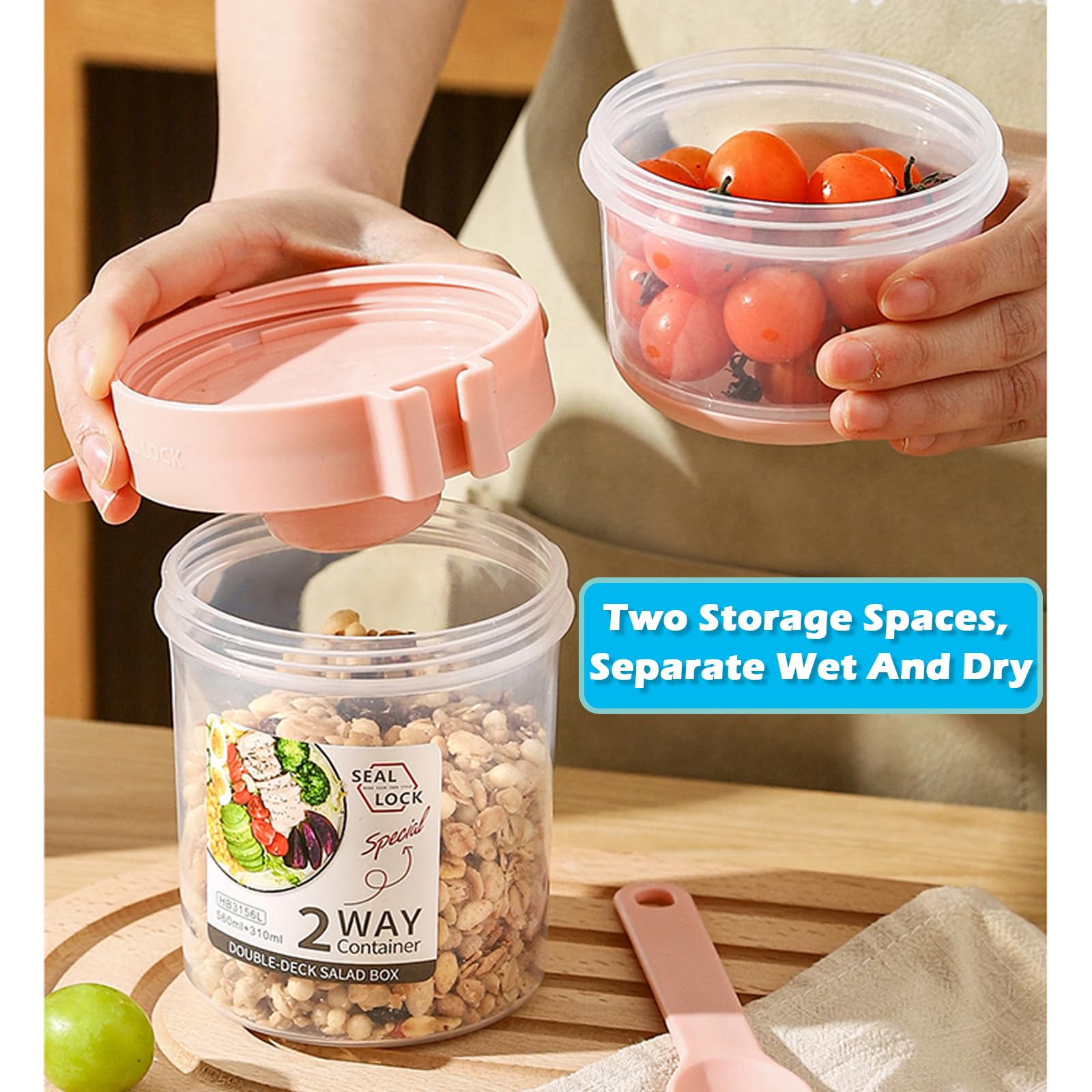 SoftAura Breakfast On The Go C - Meal Prep Jar review and price