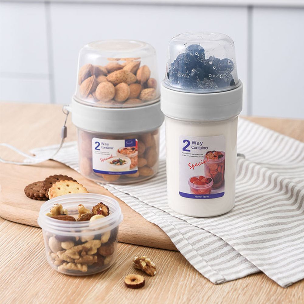 Double-layer Fresh-keeping Box - Meal Prep Yogurt review and price