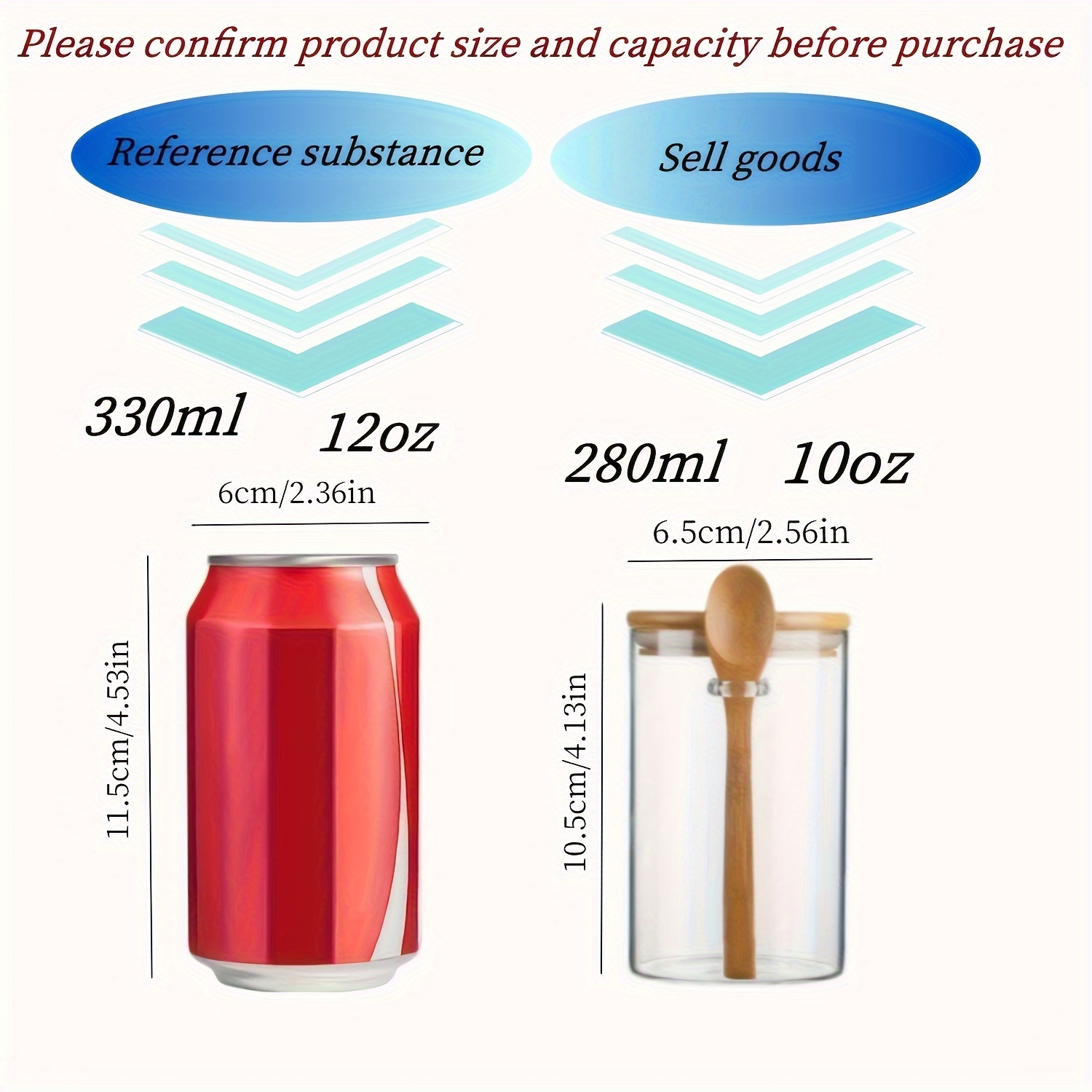 280ml Candy Jar, Biscuit Jar,  - Meal Prep Jar review and price