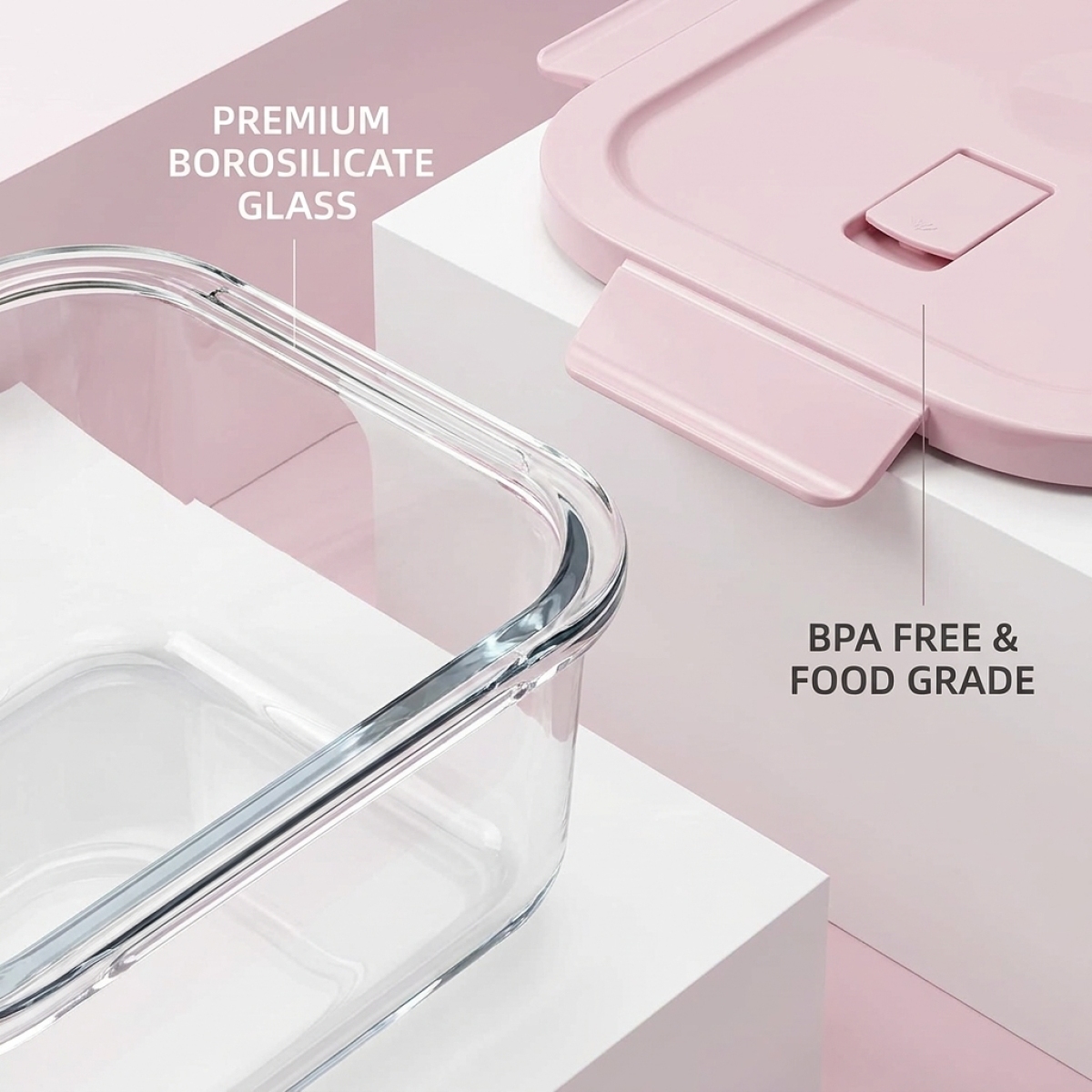 2PCS Glass Food Storage Contai - Meal Prep Healthy Lunch review and price