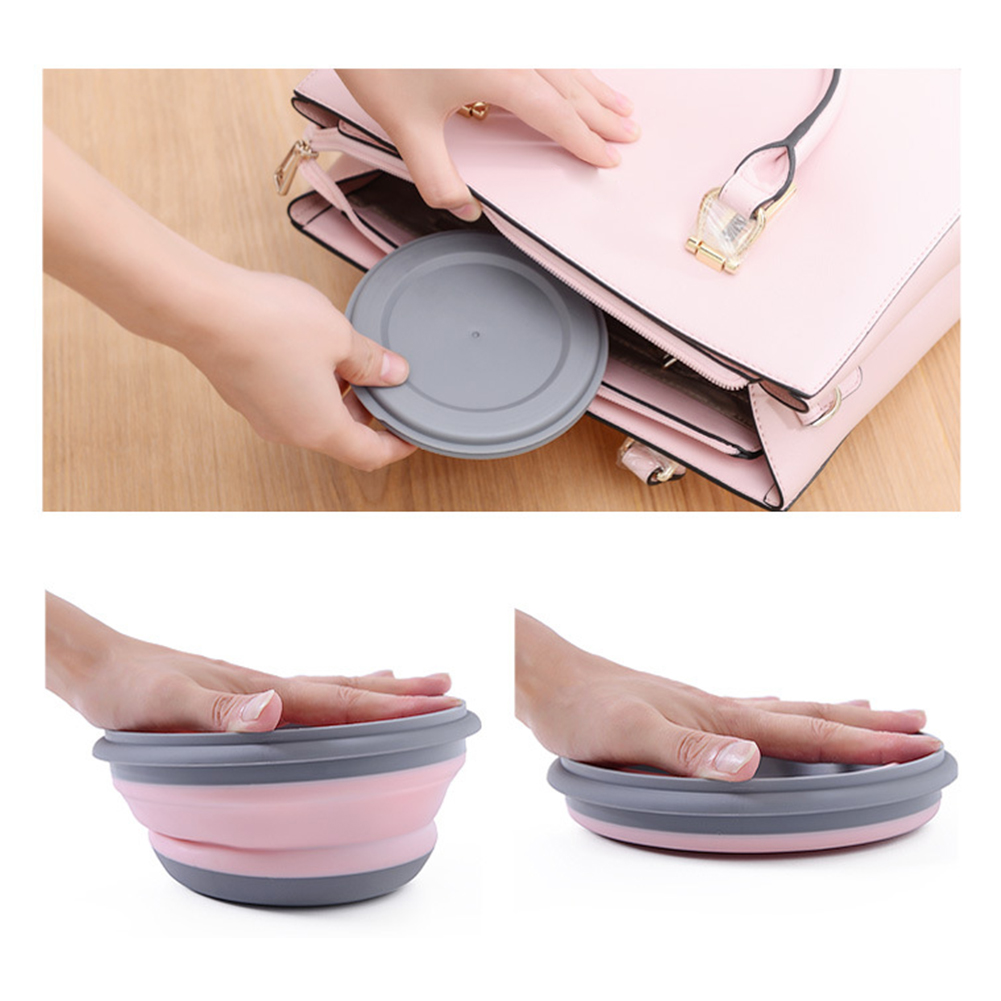 Portable Folding Lunch Box Bow - Salad Container Jar review and price